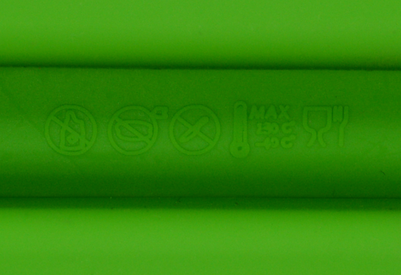 硅膠產品上面印的標志是上面意思？