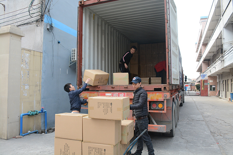 2019年出的第一個貨柜，美國客戶訂單