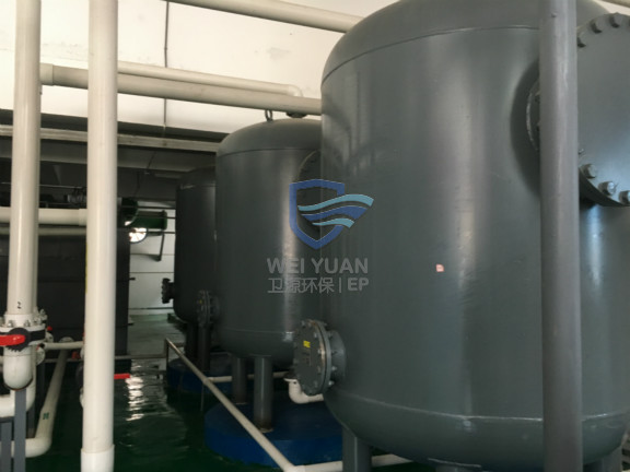 水處理系統(tǒng)過(guò)濾罐裝填